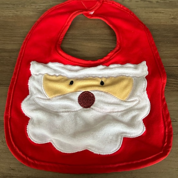 Santa Bib | Infant | Little Cuties Christmas - Picture 1 of 4
